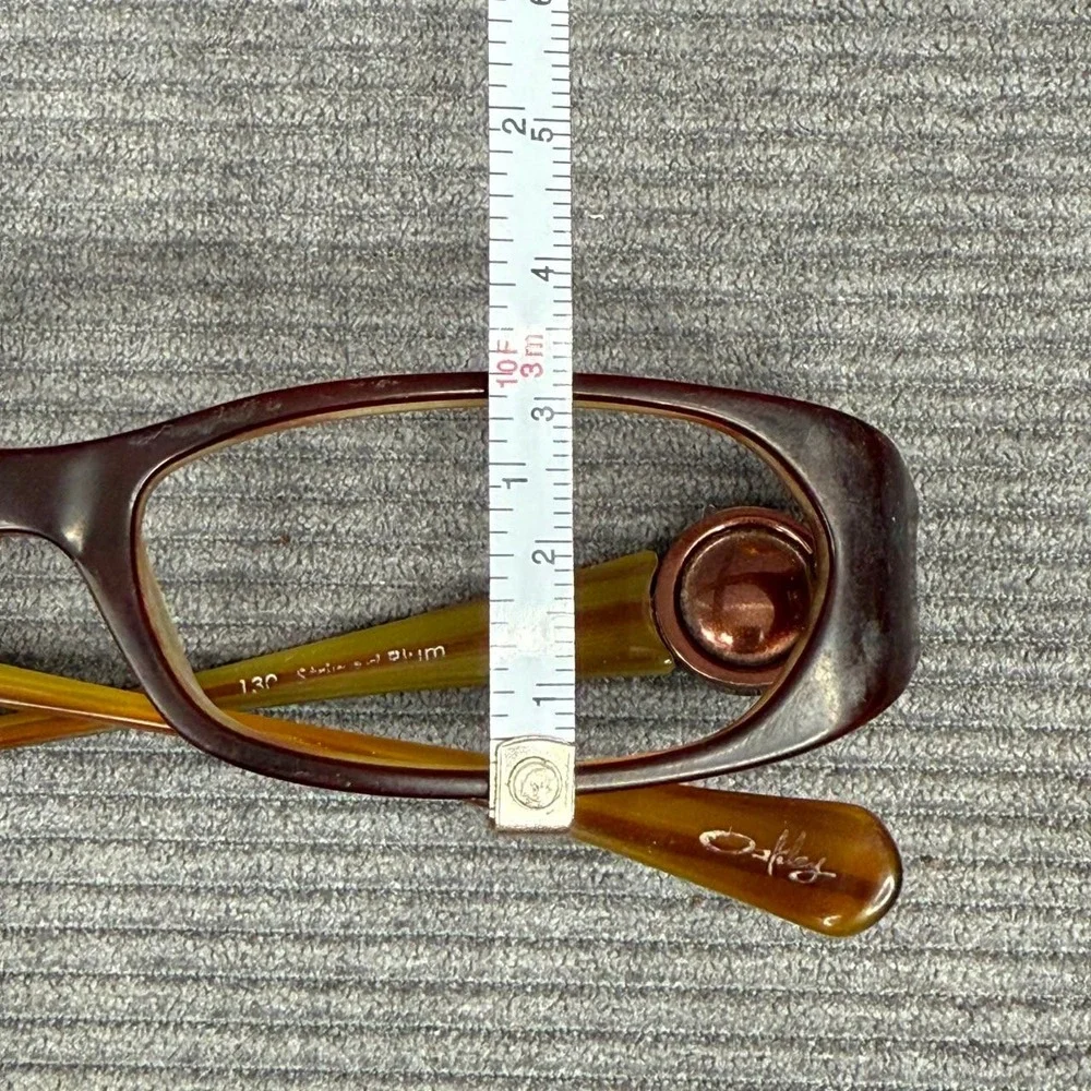 Oakley Spontaneous 2.0 Eyeglasses Striped Plum Rectangular Frames 130 52-16 Y2k‎